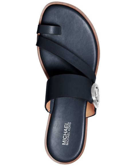 sandale michael kors slide|michael kors slip on sandals.